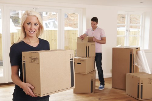 Furniture protection and careful handling during a home move