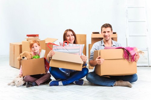 Commercial and household moving truck service around Hadley Wood