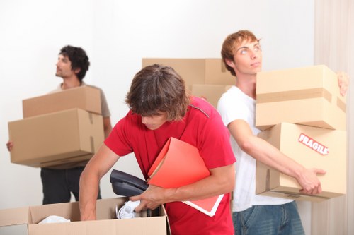 Professional removals van service for a local home or office move