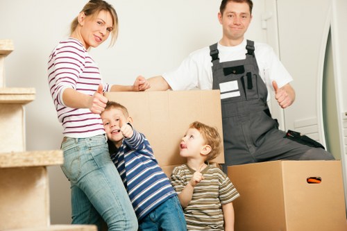 Example man and van job in Hadley Wood for flat or house moves